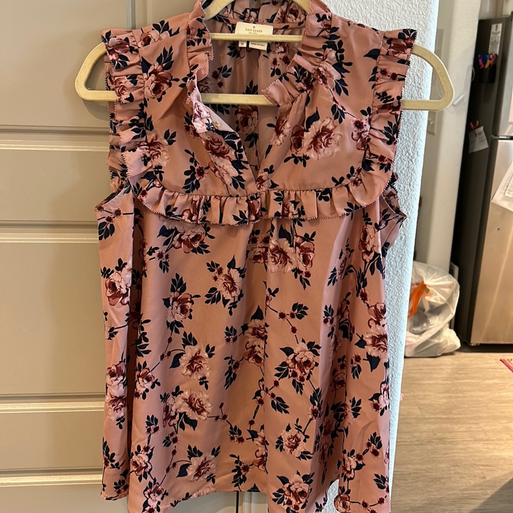 kate spade floral top